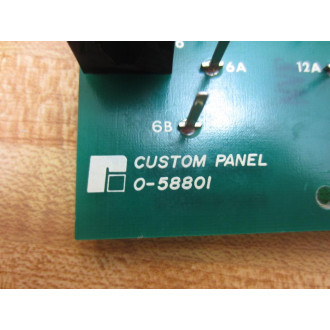 Reliance 0-58801 Custom Panel 058801 WO Capacitor - Used