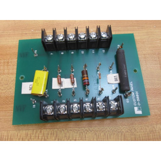 Reliance 0-58801 Custom Panel 058801 WCapacitor & Resistor - Used