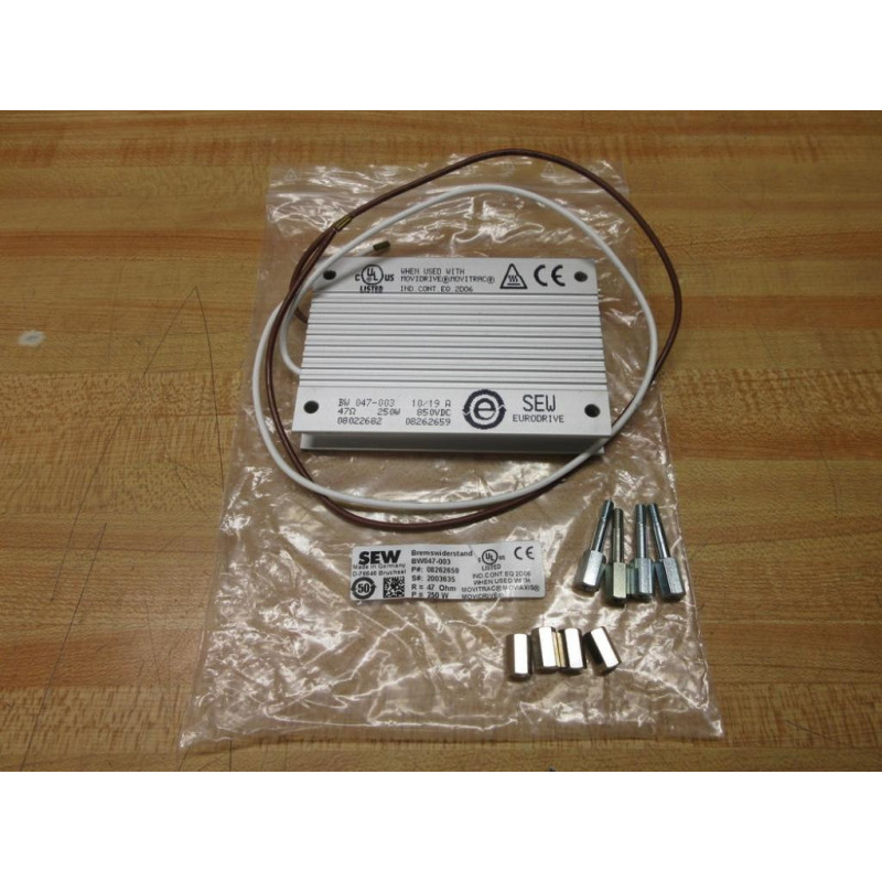 SEW-Eurodrive BW047-003 Brake Resistor 08262659