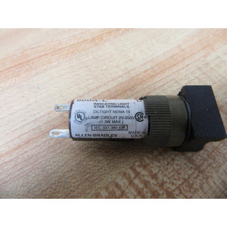 Allen Bradley 800A-L Light 800AL 800A-L2FR24C Red Square - New No Box