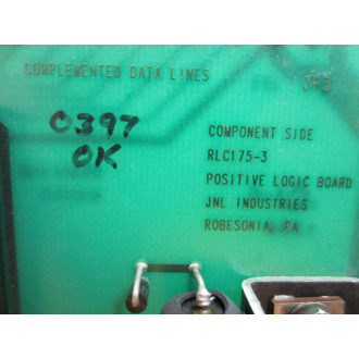 JNL RLC175-3 Positive Logic Board RLC1753 - Used