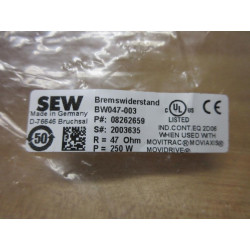 SEW-Eurodrive BW047-003 Brake Resistor 08262659
