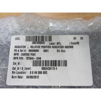Diamond Power 707640-1046 Power Supply Module 7076401046 - Used