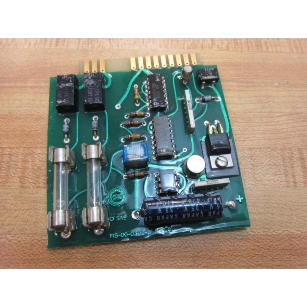 Micro Motion FIS-00-0102-B Isolation Board FIS-00-0102-A Rev.C - Used