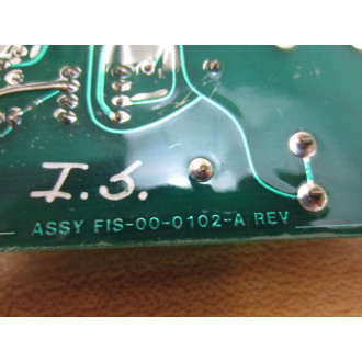 Micro Motion FIS-00-0102-B Isolation Board FIS-00-0102-A Rev.C - Used