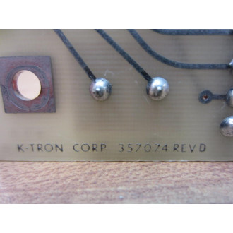 K-Tron 357074 Circuit Board Rev.D Calibrated - Used