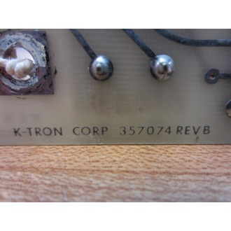 K-Tron 357074 Circuit Board Rev.BCalibrated - Used