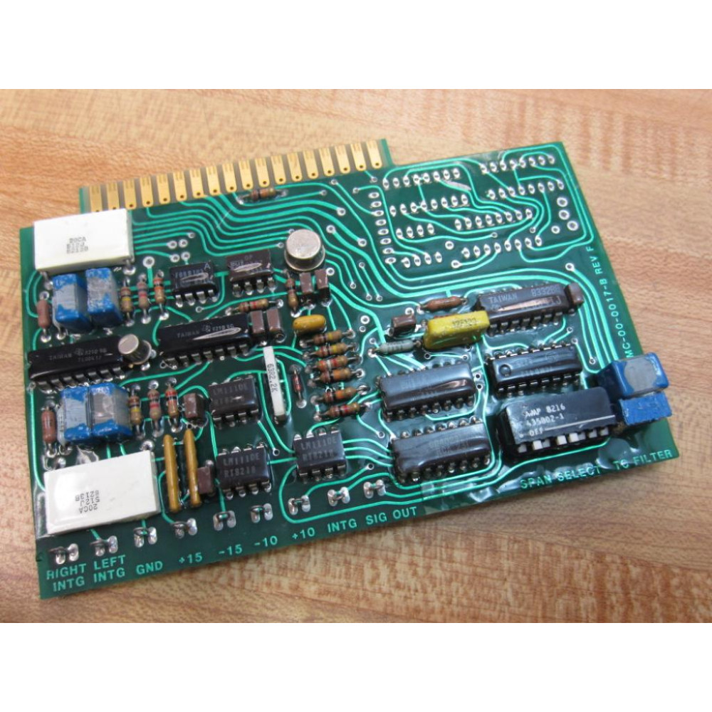 Micro Motion FMC-00-0017-B Frequency Board FMC000017B Rev.F - Used