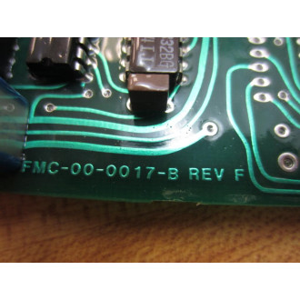 Micro Motion FMC-00-0017-B Frequency Board FMC000017B Rev.F - Used