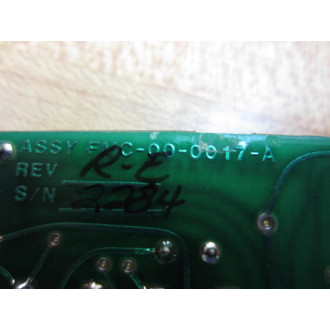Micro Motion FMC-00-0017-B Frequency Board FMC000017B Rev.F - Used