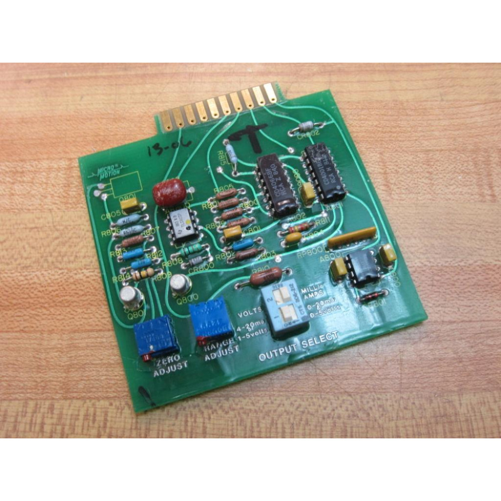 Micro Motion FMC-00-0115-B Analog Board FMC000115B PCB 0010115  Rev.E - Used