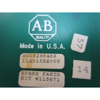 Allen Bradley 112015 Driver Board - Used