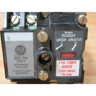 Allen Bradley 700-P400A1 Starter Relay 700P400A1 W700-PL600A1 - Used
