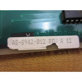 Modicon S942-002 Circuit Board S942002 AS-S942-012 Rev.A - Used