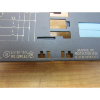 Siemens G110504 Starter Face Plate G110504 Face Plate Only - Used