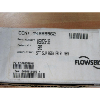 Flowserve 022075-30 Sft Slv Assy 02207530