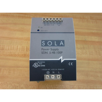 Sola SDN 5-48-100P Power Supply SDN548100P - Used