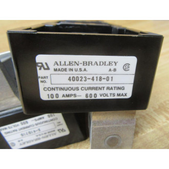Allen Bradley 1491-R333 Fuse Block 40023-418-01 Series A