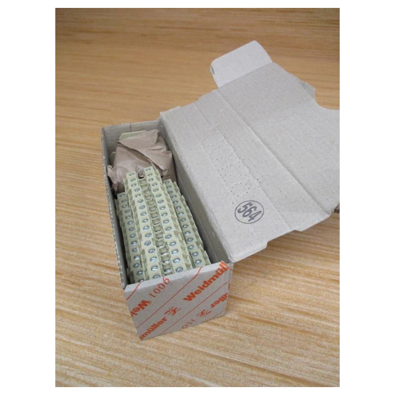 Weidmuller 0396660000 Component Terminal Block DK 435 2D GET.SCH.A1 (Pack of 16)