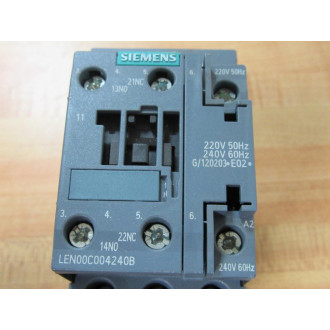 Siemens LEN00C004240B 60A Contactor - Used