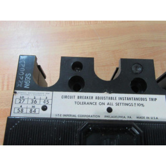 Siemens ITE EF3-A010 10A Circuit Breaker EF3A010 - Used