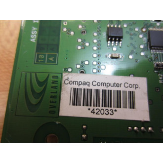 Compaq 606851-004 Control Panel PC Board 606851004 - Used