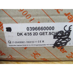 Weidmuller 0396660000 Component Terminal Block DK 435 2D GET.SCH.A1 (Pack of 16)