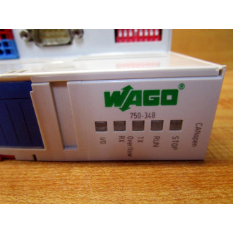Wago 750-348 ECO Fieldbus Coupler CANopen 750348 - New No Box