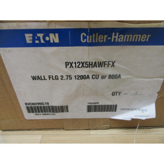 Cutler HammerEaton PX12X5HAWFFX Wall Flange 2.75  BVD0299G19
