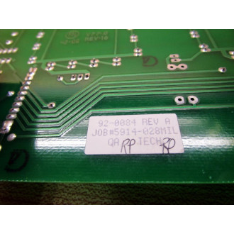 Vorne Industries 92-0084 Circuit Board 920084 - Used