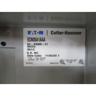 Cutler Hammer ECN05A1AAA Eaton Non-Combination FVNR Starter