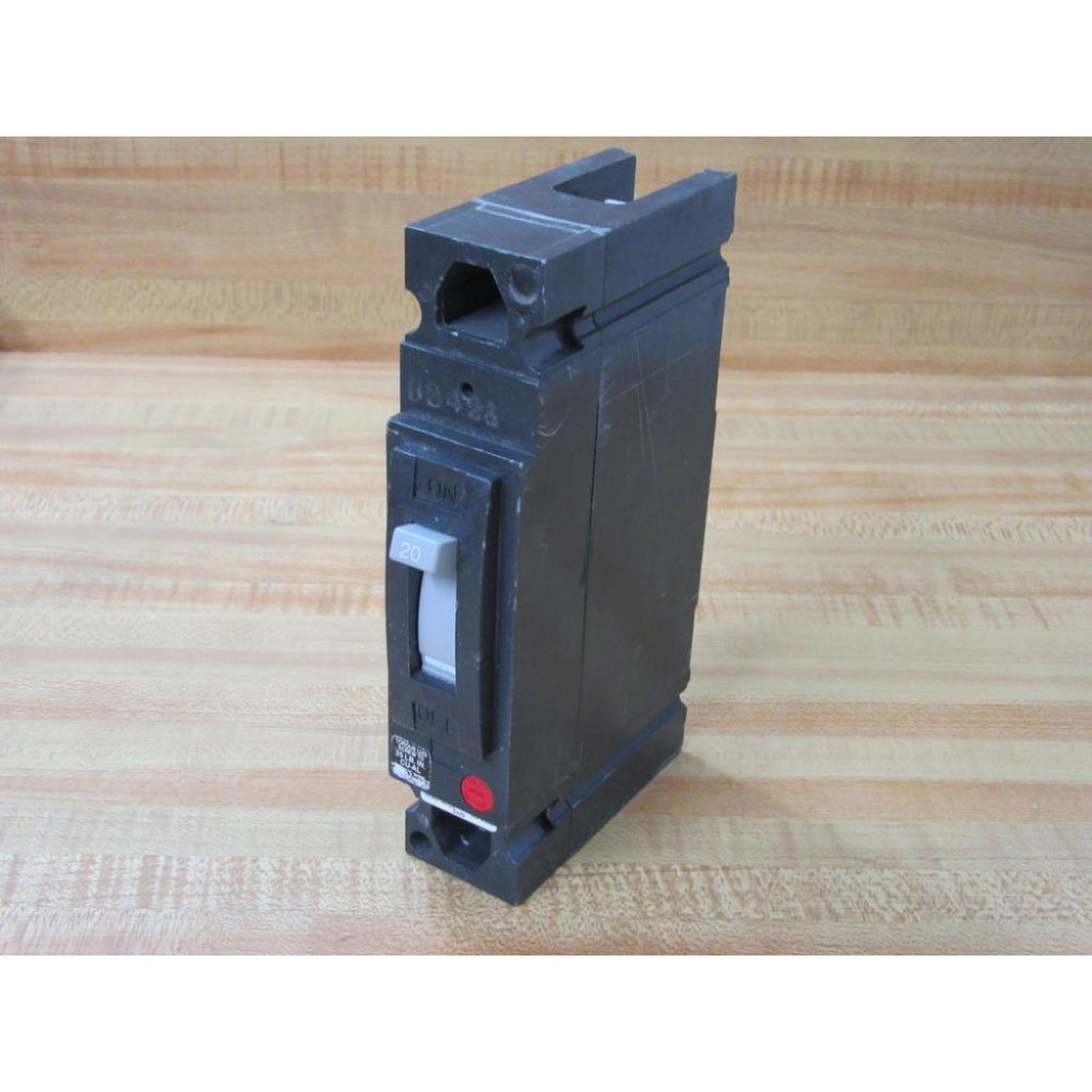 General Electric THED113020 20A Circuit Breaker - Used