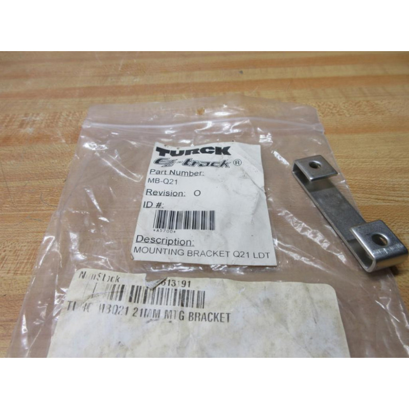 Turck MB-Q21 EZ-Track Mounting Bracket MBQ21
