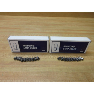 Generic 268 Miniature Lamps Light Bulbs (Pack of 20)