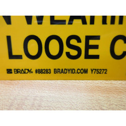 Brady 88283 DO NOT OPERATE Sign - New No Box