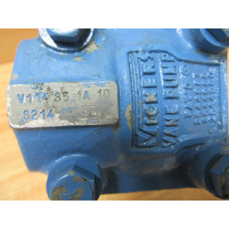 Vickers V114 35 1A 10 S214 Vane Pump V114351A10S214 - Used