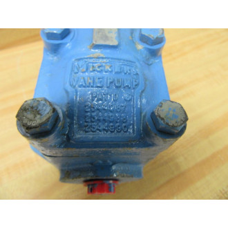 Vickers V114 35 1A 10 S214 Vane Pump V114351A10S214 - Used
