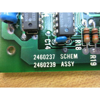 Texas Instruments 2460239 Circuit Board 2460237 - Used