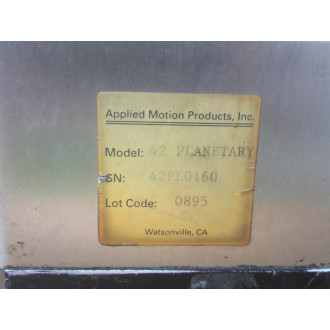 Applied Motion Products 42PL0160 Gearhead - Used
