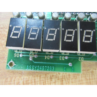 Schem 2460239-0001 Circuit Board 2460237 - Used