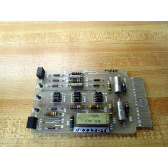 Gettys 11-0062-25 Tach Comp Board 11006225 - Used