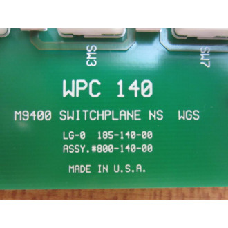 Web Print 800-140-00 M9400 Switchplane WPC 140 - New No Box