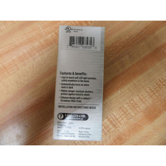 Pass & Seymour Legrand NTL81TR-ICC6 wNight Light