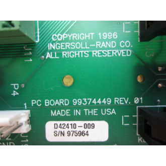 Ingersoll Rand 99374449 IO Module Board - Used