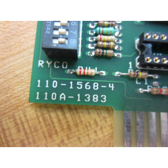 Ryco 110-1568-4 DC Drive Board 11015684 - Used
