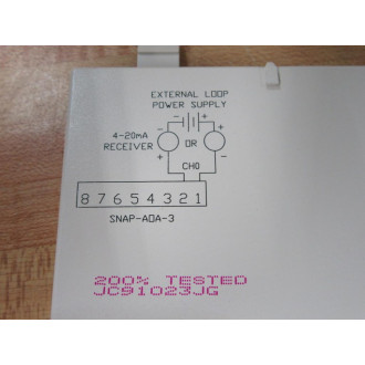 Opto 22 SNAP-AOA-3 Snap Analog SNAPAOA3 - Used