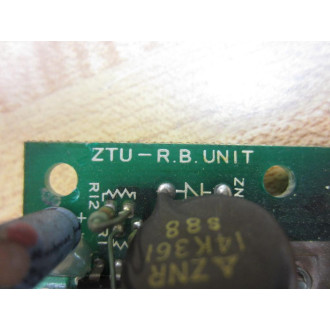 Mazak ZTU-R.B. UNIT ZTU-R.B. UNIT Board - Used