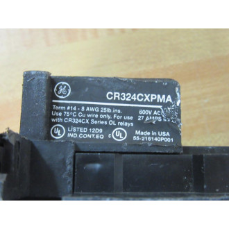 General Electric CR324CXHS Solid State Overload Relay - Used