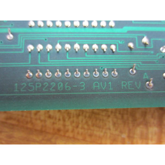 Taylor 125S2206-4 Circuit Board 125S22064 - Used