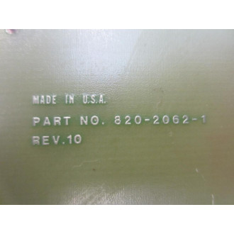 Spectra-Physics 820-2008-1 820 Keyboard Logic 820-2062-1 - Used